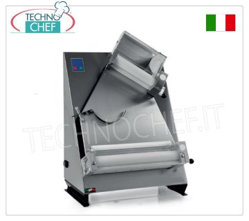 Stendipizza con 2 coppie di rulli inclinati da mm 400, mod. 2300/L40