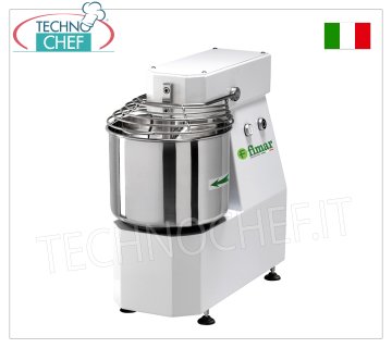 Fimar -  IMPASTATRICE a SPIRALE da 7 Kg (vasca da lt.10), dim.mm.540x279x620h