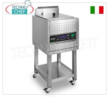 Technochef - ASCIUGAPOSATE SEMIAUTOMATICA, produttivita' max 40 posate per ciclo, Mod.STAR