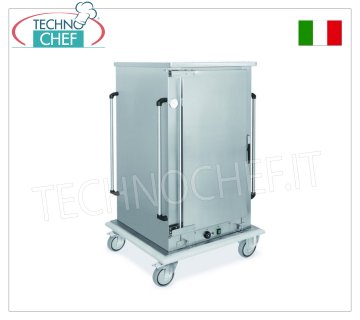 Mantenitore di temperatura, Carrello CALDO Ventilato per 13 GN 1/1 (mm 325x530), mod MC-3213GN-K