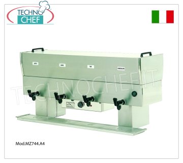 Distributore per 4 bevande calde prima colazione a Bagnomaria
