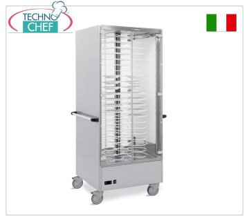 Carrello portapiatti caldi, capacità 88 piatti diametro max 310 mm