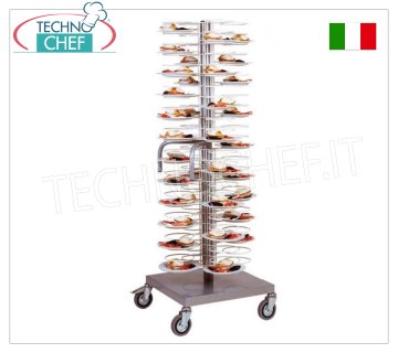 Carrelli portapiatti pronti