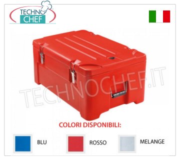 Contenitori isotermici in polietilene per bacinelle Gastronorm