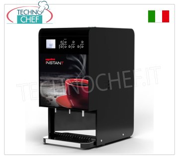 TECHNOCHEF - Distributori bevande calde, macchina per prodotti liofilizzati con 3 erogatori