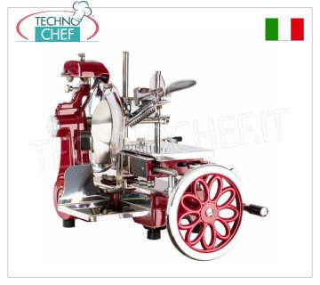 FAC - Affettatrice Manuale a Volano Fiorato, lama Ø 300 mm, Professionale