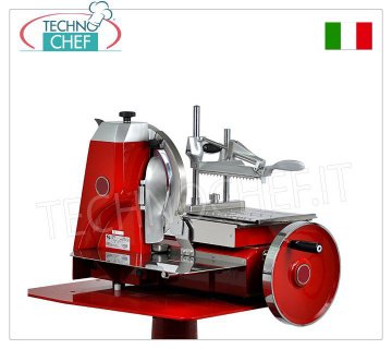 TECHNOCHEF - Affettatrice Manuale a Volano, lama Ø 330 mm, Professionale