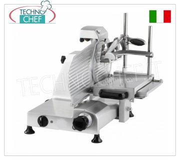 FAC - AFFETTATRICE  VERTICALE  per SALUMI, lama Ø 250, CE DOMESTICO, dim.mm.520x460x515h
