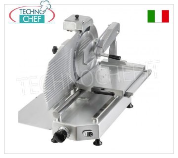 FAC - AFFETTATRICE  VERTICALE per SALUMI, lama Ø 350 mm, Professionale, dim.mm.650x650x640h