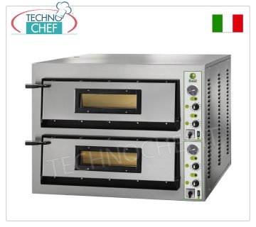 FIMAR - Forno pizza elettrico, 2 camere, mod. FML4+4/T