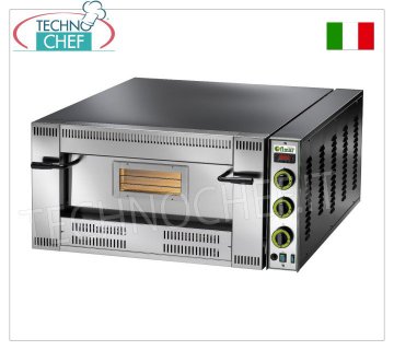 FIMAR - Forno pizza a gas per 6 Pizze, 1 camera da cm 62x92 - Comandi Meccanici, mod.FGI6