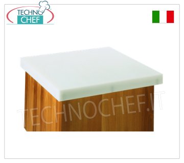 Copriceppi Macelleria in polietilene, con 4 bordi ad incastro, Spessore 25 mm,
