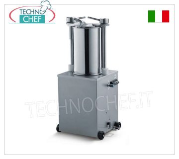INSACCATRICE per  SALUMI IDRAULICA VERTICALE in ACCIAIO INOX, CAPACITA' lt.50