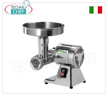 FIMAR -  Tritacarne Tipo 8 - Semi-professionale, Monofase V. 230/1 -  dim. mm 330x300x360h