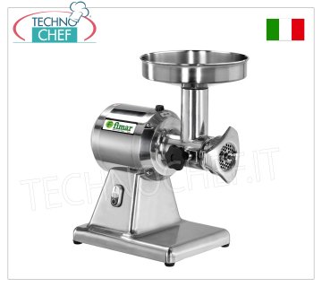 Fimar - Tritacarne Tipo 12 Professionalre, con GRUPPO MACINAZIONE Carne INOX - ESTRAIBILE,