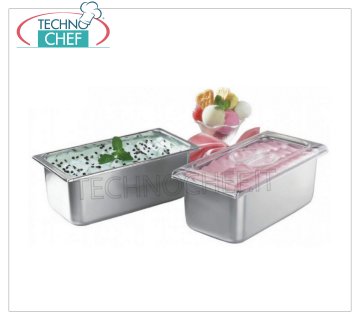 Bacinelle inox per gelato 