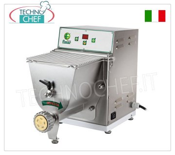 FIMAR - MACCHINA per PASTA FRESCA ESTRUSA Professionale, Vasca da 2 Kg - mod.PF25EN
