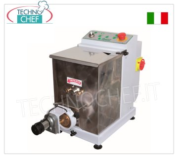FIMAR - MACCHINA per PASTA FRESCA ESTRUSA Professionale, con vasca 4 Kg, e Tagliapasta di Serie - mod. MPF4N