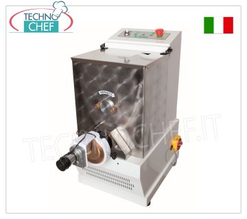 FIMAR - MACCHINA per PASTA FRESCA ESTRUSA Professionale, con Vasca 8 Kg, Tagliapasta e Cavalletto di serie, mod. MPF8N