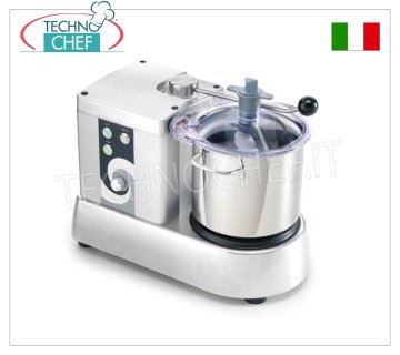 SIRMAN - Cutter Professionale con vasca da lt.5,3, Mod.CTRONIC6VT