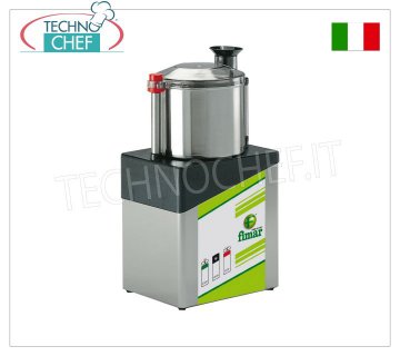 FIMAR - Technochef, Cutter Inox Professionale con vasca da lt.3, Mod.CL3