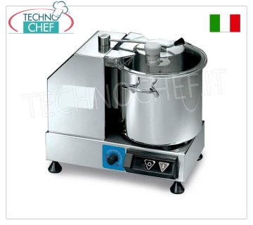 SIRMAN - Cutter da tavolo con vasca da 5,3 litri, Professionale in 3 Versioni