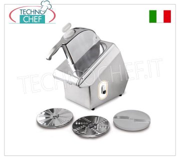 Tagliaverdure Professionale Elettrico da tavolo + Kit dischi DF2 - DTV - DT09, Linea TITANIUM