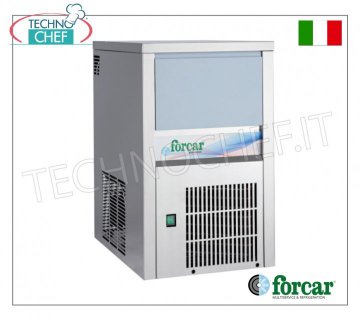 FORCAR - FABBRICATORE DI GHIACCIO in CUBETTI PIENI, resa  20 Kg/24 ore, DEPOSITO 6 kg,