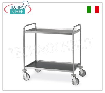 Carrelli di servizio in acciaio inox