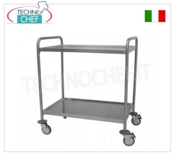 Carrelli di servizio in acciaio inox