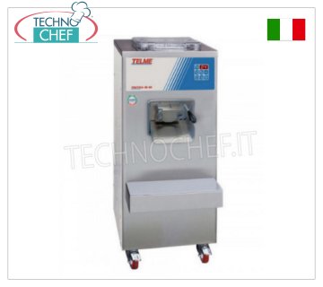 TECHNOCHEF - Mantecatore per Gelato Professionale, Capacità lt.8, Mod.PRATICA42-60