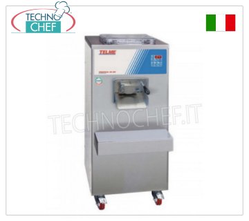 TECHNOCHEF - Mantecatore per Gelato Professionale, Capacità lt.7, Mod.PRATICA35-50