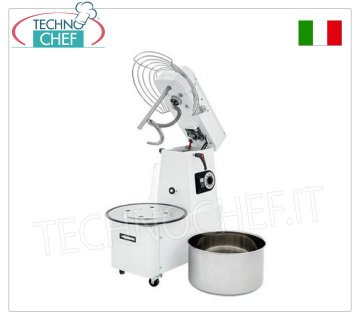 IMPASTATRICE a SPIRALE da 8 Kg (vasca da lt.10), dim.mm.300x600x645h