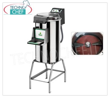 FIMAR - Technochef, Pelapatate Professionale su cavalletto, capacità carico Kg 18, Mod.PPF/18