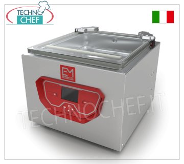 Macchina vuoto Professionale a Campana, Barra saldante 45 cm, Camera cm 46x50x22h, mod. E-VAC45