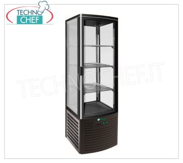 Vetrina FRIGO per BIBITE, 1 Porta, Ventilato, Temp.+2°/+8°C, lt.235, Classe C, Mod.LSC235B
