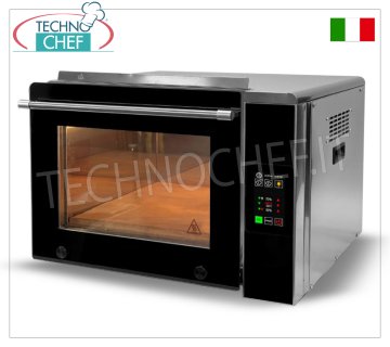 Forno Elettrico per 1 Pizza, camera da cm 41x36 - ALTA cm 22, - Comandi Digitali