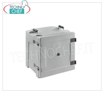 CONTENITORE ISOTERMICO in POLIETILENE, con APERTURA FRONTALE per BACINELLE GN 1/1 e sottomultipli