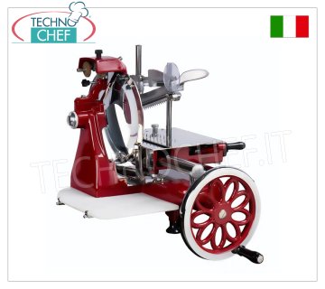 FAC - AFFETTATRICE MANUALE a VOLANO FIORATO, lama Ø 300 mm, Professionale
