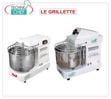 Impastatrici a spirale, Linea Grillette - Semiprofessionale 