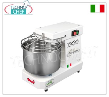 Famag GRILLETTA - Impastatrice a Spirale da 5 Kg (vasca da lt.7), dim.mm.455x255x345h
