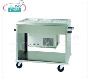 Carrelli refrigerati espositori