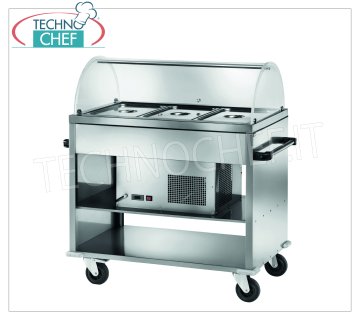 Carrelli refrigerati espositori