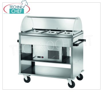 Carrelli refrigerati espositori