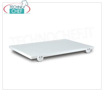 TAGLIERE in POLIETILENE BIANCO con BATTENTE - Diverse misure - Spessore 25 mm