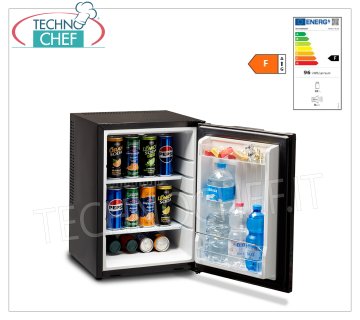 Technochef - Frigor Minibar per camera albergo, capacità 30 lt, Classe F