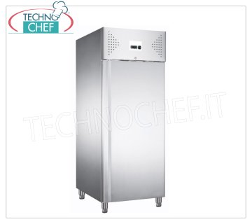 Technochef - Armadio Congelatore-Freezer 1 Porta, lt.650, Ventilato, Temp.-18°/-22°C