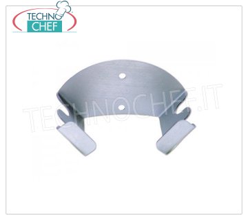 GI.METAL - Supporto da parete 2 pale, Mod.102195 Appendi pala a muro in alluminio anodizzato, capienza 2 pale.