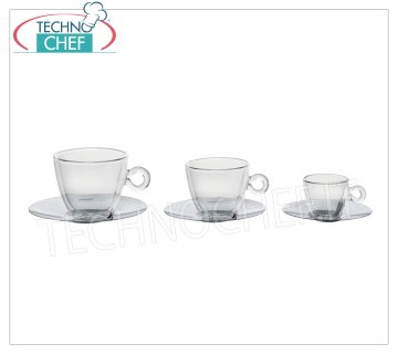 Tazze caffè - cappuccino in vetro