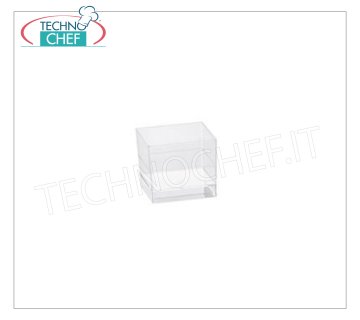 COPPETTA, Linea Finger Food, monodose in polistirolo trasparente, CC.60